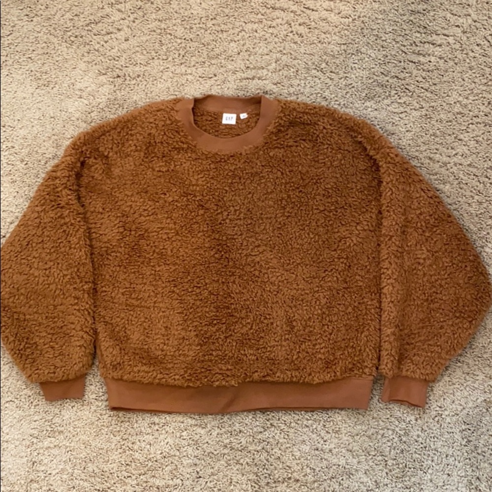 Gap fluffy Sherpa sweatshirt
